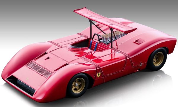 TM18-250A - FERRARI 612 Can-Am 1968 Rood - Gelimiteerd tot 100 stuks - 1