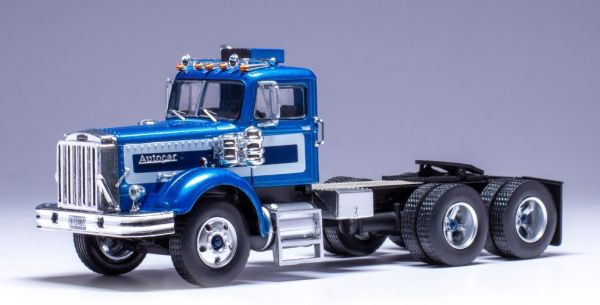 IXOTR202.22 - AUTOCAR A 64 6x4 1965 Blauw - 1