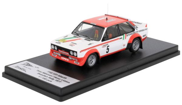 TRORRSE15 - FIAT 131 Abarth #5 Rally Zweden 1977 T.MAKINEN / H.LIDDON - Beperkt tot 150ex. - 1