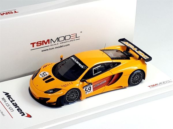 TSM114358 - MCLAREN MP4-12C GT3 presentatie 2011 oranje - 1