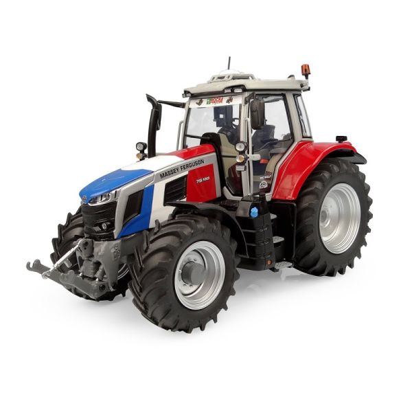 UH6664 - MASSEY FERGUSON 7S.180 Blauw Wit Rode Editie - gelimiteerd tot 750 stuks. - 1