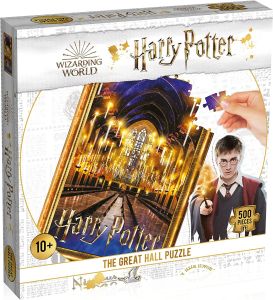 WIN01005 - 500 stukjes HARRY POTTER - De Grote Zaal puzzel