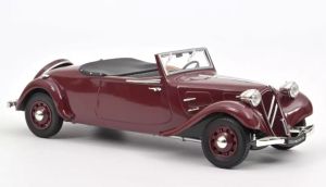 NOREVAMC0191190 - CITROEN Tractie Cabriolet 1938 Donkerrood