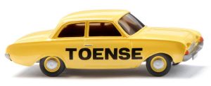 WIK020002 - FORD 17M geel TOENSE