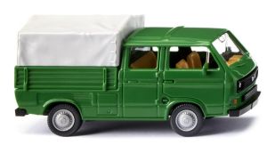 WIK029309 - VOLKSWAGEN T3 dubbele cabine grasgroen