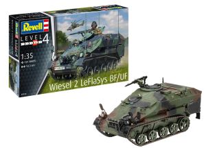 REV03336 - Wiesel tank met 2 BF/UF leflasys te monteren en te schilderen