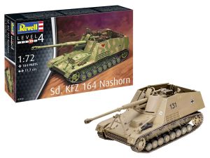 REV03358 - Char Sd.Kfz. 164 Nashorn om in elkaar te zetten en te schilderen