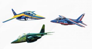 REV03810 - 50ste verjaardags Alpha Jet om in elkaar te zetten en te schilderen