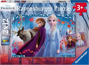 RAV050093 - 2 12-delige puzzels Reis naar het onbekende - THE SNOW QUEEN