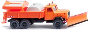 WIK064609 - MAGIRUS 6x4 met blad en strooier - Service gemeente