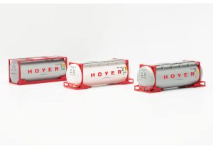 HER076500-006 - Set van 3 HOYER 20-voet tankcontainers