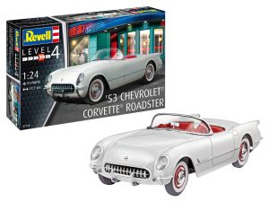 REV07718 - CHEVROLET Corvette Roadster 1953 om in elkaar te zetten en te schilderen