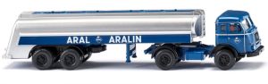 WIK088247 - Henschel Aral 4x2 2-assige oplegger tankwagen