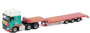 WSI01-3133 - DAF XF Space Cab 6x2 met 3 Assen SCALES dieplader