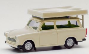 HER024181-002 - TRABANT 601S Universeel met daktent Pearl White