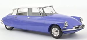 NOREV121569 - 1959 CITROEN DS 19 Blauw Delphinium en Wit