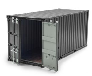 HOL1258 - Container 20 ft zwart