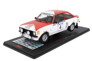 IXO18RMC143.22 - FORD Escort RS 1800 MK II #4 rally van 1000 Meren 1977 A.VATANEN / A.AHO