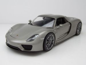 WEL18051W - PORSCHE 918 Spyder 2012 grijs