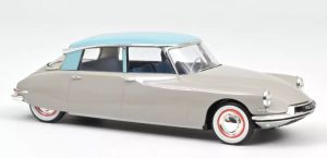 NOREV181763 - 1956 CITROEN DS 19 Gris rosé et turquoise