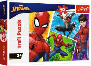 TRF18242 - 30 Stuks puzzel MARVEL - SPIDERMAN en MIGUEL