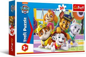 TRF18286 - 30-delige puzzel Paw Patrol - Altijd op tijd