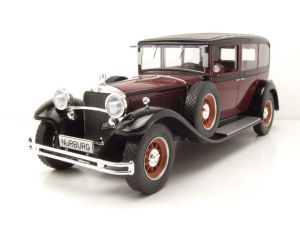 MOD18364 - MERCEDES 460/460 K W08 1928 bordeaux en zwart