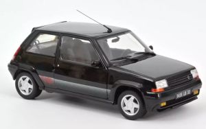 NOREV185244 - RENAULT SuperCinq GT Turbo Zwart 1989