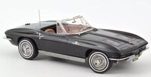 NOREV189055 - CHEVROLET Corvette Sting Ray Convertible 1963 Zwart