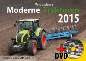 CALTRACMOD2015 - 2015 MODERN TRACTORS Kalender en 35mn DVD