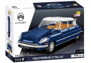 COB24348 - CITROEN DS 21 Pallas 1968 Blauw - 2265 onderdelen