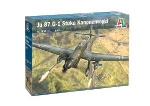 ITA2830 - JU 87 G-1 Stuka Kanonenvogel gevechtsvliegtuig om in elkaar te zetten en te schilderen