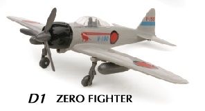 NEW20217-D - ZERO FIGHTER vliegtuig kit