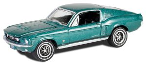 GREEN30505 - FORD Mustang GT Fastback groen HIGH COUTRY SPECIAL uit 1967 in blisterverpakking