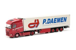 HER317283 - DAF XG 4x2 met 3-assige koelkastaanhangwagen P.DAEMEN