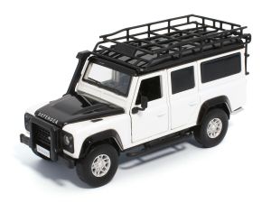 TAY32105011 - LAND ROVER Defender 110 wit met geluid en licht