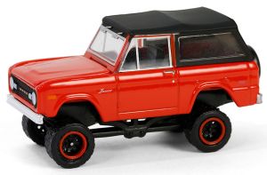 GREEN35290-B - FORD Bronco 1969 rood uit de ALL-TERRAIN serie in blisterverpakking