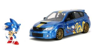 JAD35871 - SUBARU Impreza WRX STI 2012 blauw met SONIC beeldje