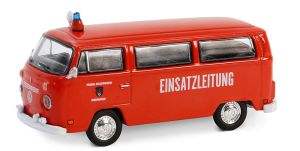 GREEN36100-C - VOLKSWAGEN Type 2 Rood - Duitse Brandweer uit de serie CLUB V-DUB in blisterverpakking