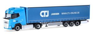 HER318495 - DAF XG 4x2 met trailer 3 assen CTJ - JANSSEN