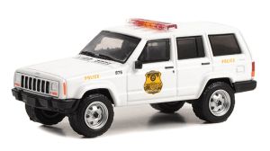 GREEN43015-A - JEEP Cherokee 2000 United States Secret Service uit de serie HOT PURSUIT in blisterverpakking