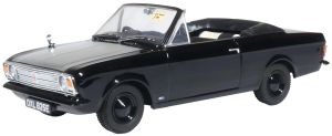 OXF43CCC004 - FORD Cortibna MKII Crayford cabriolet Zwart