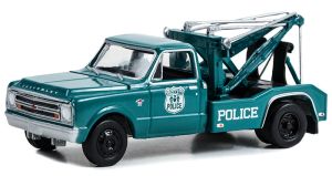 GREEN46120-A - 1967 CHEVROLET C-30 New York Police DUALLY DRIVERS in blisterverpakking