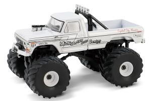 GREEN49150-A - 1978 FORD F-250 Monster truck CAPITOL CITY MONSTER uit de serie KINGS OF CRUNCH in blisterverpakking