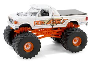 GREEN49150-E - FORD F-350 1990 Monster truck - IRON EAGLE uit de serie KINGS OF CRUNCH in blisterverpakking