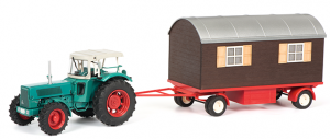 SCH7803 - HANOMAG met caravan