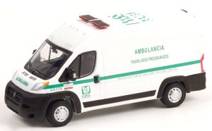 GREEN53040-C - RAM Promaster 2018 Mexicaans Instituut voor sociale zekerheid Ambulance ROUTE RUNNERS serie blisterverpakking