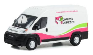 GREEN53050-F - RAM Promaster 2500 2021 Correos de Mexico uit de serie ROUTE RUNNERS in blisterverpakking