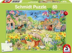 SCM56419 - 60 stukjes puzzel Mijn kleine boerderij