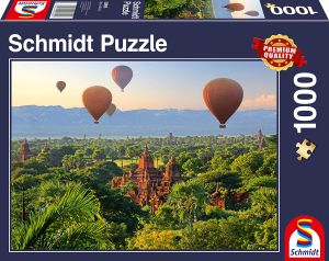 SCM58956 - 1000 Stuks Puzzel Hete Luchtballonnen Mandalay Myanmar